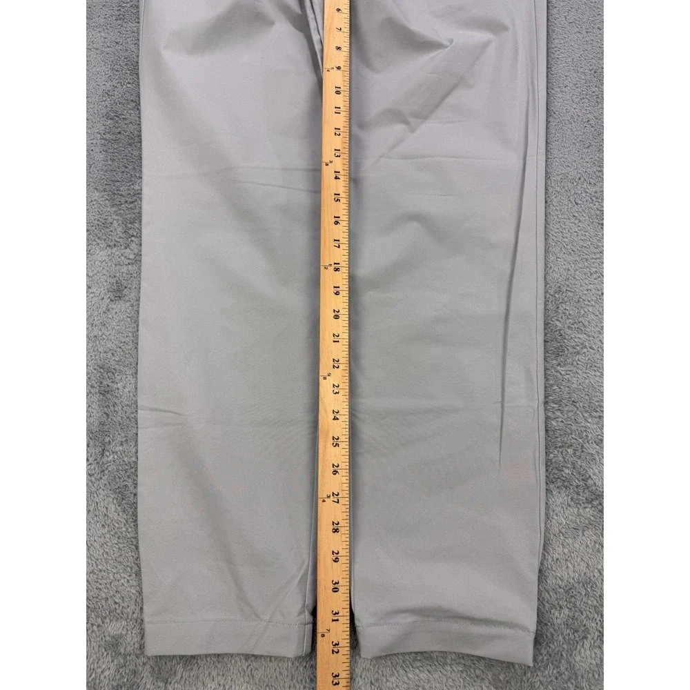 Banana‎ Republic Pant Men 34 Gray Athletic Slim Performance Golf Hiking Tech